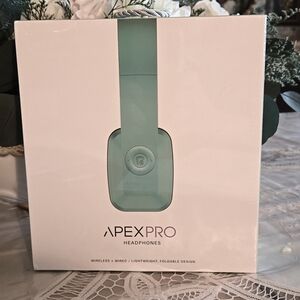 APEX PRO **MINT** WIRELESS Headphones Bluetooth Noise Canceling NEW - SEALED BOX